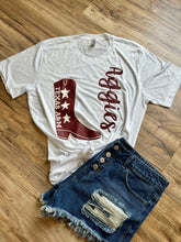 Load image into Gallery viewer, Texas A&amp;M Boot Tops (Tank &amp; Tee)