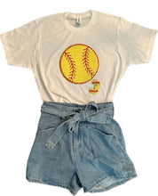 Load image into Gallery viewer, CUSTOM Chenille Patch Softball Tops