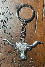 Load image into Gallery viewer, Western Steer Key Rings