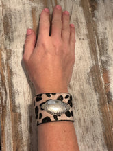 Load image into Gallery viewer, Leopard Sports Cuffs (Baseball/Softball/Soccer/Football)