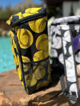 Load image into Gallery viewer, Baseball Backpack Cooler