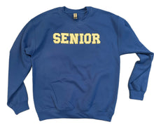 Load image into Gallery viewer, Chenille Patch SENIOR Sweatshirt