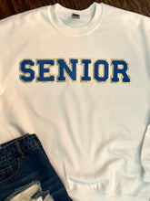 Load image into Gallery viewer, Chenille Patch SENIOR Sweatshirt