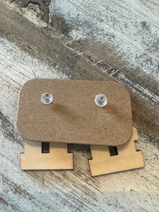 Player Number Earrings