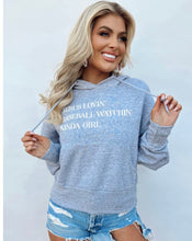 Load image into Gallery viewer, Jesus &amp; Baseball Hooded Sweatshirt