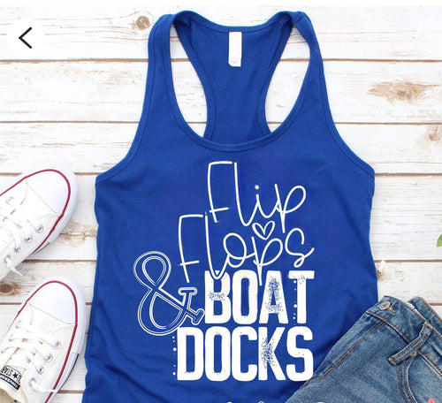 Flip Flops & Boat Docks Tank