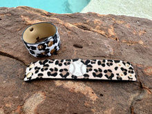 Load image into Gallery viewer, Leopard Sports Cuffs (Baseball/Softball/Soccer/Football)