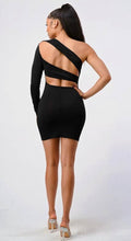Load image into Gallery viewer, Double Line Little Black Dress
