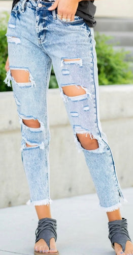 Kancan Ankle High Rise Skinny Jeans