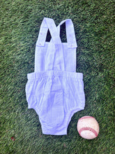 Load image into Gallery viewer, Baseball Baby 6-9 Month Romper
