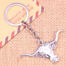 Load image into Gallery viewer, Western Steer Key Rings