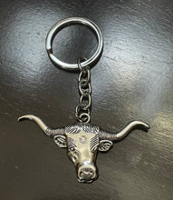 Load image into Gallery viewer, Western Steer Key Rings