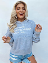 Load image into Gallery viewer, Jesus &amp; Baseball Hooded Sweatshirt