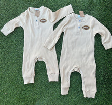 Load image into Gallery viewer, Baby &amp; Toddler Knitted Football Rompers