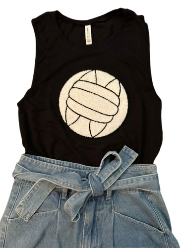 Chenille Patch Volleyball Tank