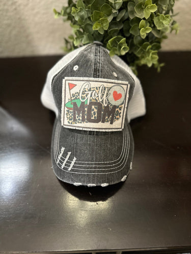 Golf Mom Baseball Hat