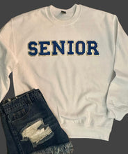 Load image into Gallery viewer, Chenille Patch SENIOR Sweatshirt