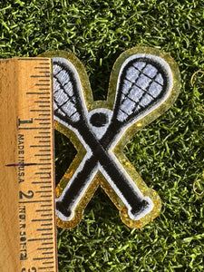 Lacrosse Iron On Patches