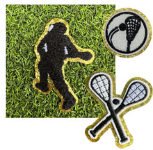 Load image into Gallery viewer, Lacrosse Iron On Patches