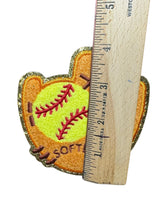 Load image into Gallery viewer, Large Softball Iron On Patches