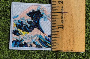 Beach Waves Iron On Patch