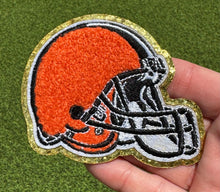 Load image into Gallery viewer, Football Helmet Iron On Patches