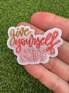 Motivational Iron On Patches