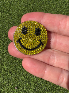 Smiley Face Iron On Patches