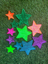 Load image into Gallery viewer, Sequin Stars Iron On Patch (Small &amp; Large)