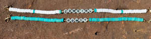 Turquoise Beaded Hat CHAINS (Various Styles)