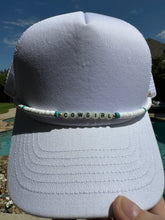 Load image into Gallery viewer, Turquoise Beaded Hat CHAINS (Various Styles)