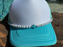 Load image into Gallery viewer, Turquoise Beaded Hat CHAINS (Various Styles)