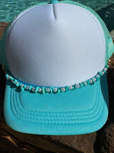 Load image into Gallery viewer, Turquoise Beaded Hat CHAINS (Various Styles)