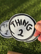 Load image into Gallery viewer, Thing 1 &amp; Thing 2 Iron On Patches