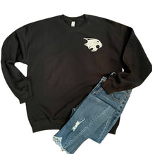 Load image into Gallery viewer, Coming &amp; Goin’ Bobcat Sweatshirt (Black or Royal)