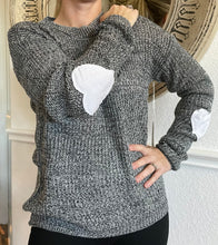 Load image into Gallery viewer, Wear Your Heart On Your Sleeve Sweater - The Barron Boutique