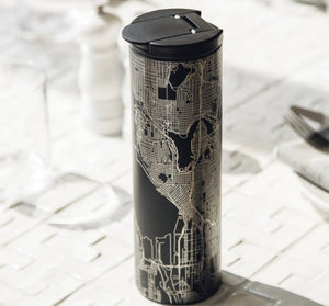 CITY MAP TUMBLERS