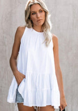 Load image into Gallery viewer, Ruffled Hem Top - The Barron Boutique