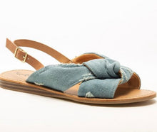 Load image into Gallery viewer, Andi Sandal in Denim - The Barron Boutique