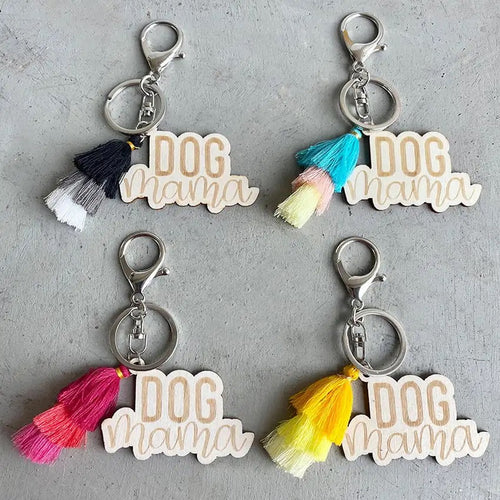 Dog Mama Key Rings