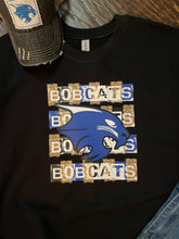 Load image into Gallery viewer, Black Bobcats Block Sweatshirt