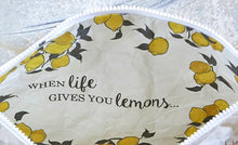 Load image into Gallery viewer, When Life Gives You Lemons Waterproof Pouch