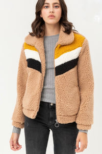 Sherpa Bomber - The Barron Boutique