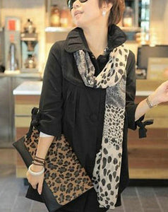 Leopard Print Scarf - The Barron Boutique