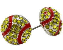 Load image into Gallery viewer, Softball Earrings Post Earrings