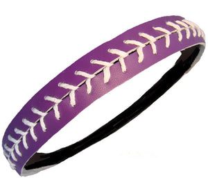 No -Slip Leather Softball/Baseball Headbands - The Barron Boutique