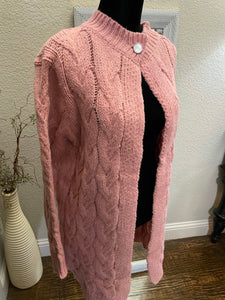 Cable Knitted Cape (Various Colors)