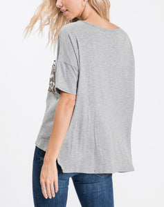 High Low Pocket Shirt - The Barron Boutique