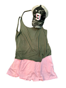 Pink Bobcat Tennis Skirt