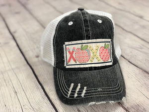 XOXO Teacher Cap - The Barron Boutique